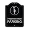 Signmission Pregnant Mom Parking With Graphic Heavy-Gauge Aluminum Architectural Sign, 24" x 18", BS-1824-23274 A-DES-BS-1824-23274 - alternate 1